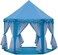 Big Princess Castle Theme Tent House for Kids &ndash; Indoor &amp; Outdoor Playhouse (Blue, Lights &amp; Balls Not Included)   Portable &amp; Easy-to-Assemble Play Tent for Girls  Boys
