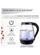 Electric Kettle for Boiling Water &ndash; BPA-Free Electric Tea Kettle with Stainless Steel Inner Lid, Auto Shut-Off, Boil-Dry Protection, 1.7L Water Boiler for Fast Heating
