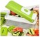 Premium Quality 10-in-1 Vegetable Cutter &amp; Fruit Slicer &ndash; Multi-Function Kitchen Mandoline with Stainless Steel Blades, Perfect for Slicing, Dicing, Grating, and Chopping
