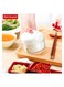 Manual Food Chopper &ndash; Handheld Pull Chopper for Fruits, Vegetables, Nuts, Herbs, and Onions &ndash; Compact Food Processor  Mincer