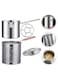 Stainless Steel Fryer Kit &ndash; Convenient Stove Fryer with Basket and Wok for Deep Frying Corn Tortillas, Mini Snacks, Turkey, and More &ndash; Durable Round Fryer