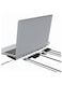 محطة إرساء USB-C 10 في 1 لجهاز MacBook M1 - موزع USB-C مع منافذ HDMI وVGA وUSB 3.0 بدقة 4K وType-C PD وGigabit Ethernet RJ-45 وقارئ بطاقات SD/TF وصوت 3.5 مم