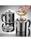 1.8L Bacon Grease Container with Fine Mesh Filter, 304 Stainless Steel Oil Storage Can with Handle, Dust Cover, and Drip Tray for Kitchen Cooking Oil, Edible Oil
