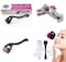 Derma Roller for Hair Growth, Skin Tightening, Beard Care, Acne Scars, and Stretch Marks   Microneedling Roller for Face, Scalp &amp; Beard   Easy-to-Use Skincare Tool
