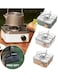 Portable 2800W Foldable Camping Gas Stove, High-Quality Cassette Stove for Outdoor Cooking, Compact &amp; Lightweight Camp Stove, Durable Green Gas Burner