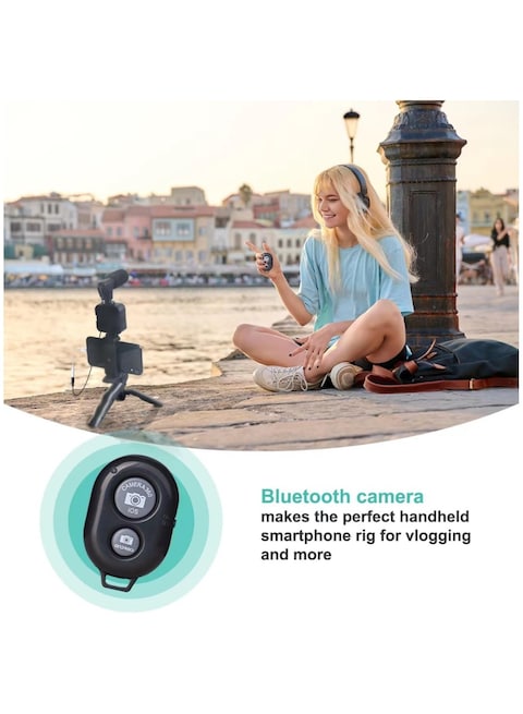 LED Video Light Kit with Microphone and Tripod &ndash; Complete Vlogging Kit for Phone, Camera, Video Recording, and Photography &ndash; Fill Light Accessories