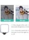 LED Video Light Kit with Microphone and Tripod &ndash; Complete Vlogging Kit for Phone, Camera, Video Recording, and Photography &ndash; Fill Light Accessories