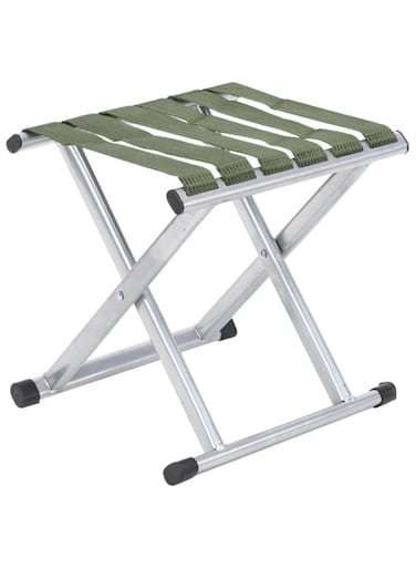 Aoyo Folding Stool &ndash; Sturdy Metal Foldable Stool for Home, Outdoor, Camping, and Garden &ndash; Compact, Thickened, and Portable Short Chair for Versatile Use
