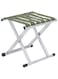 Aoyo Folding Stool &ndash; Sturdy Metal Foldable Stool for Home, Outdoor, Camping, and Garden &ndash; Compact, Thickened, and Portable Short Chair for Versatile Use
