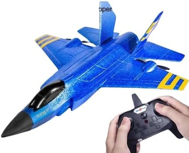 Remote Control Airplane &ndash; 2.4GHz 2 Channel RC Plane, Ready-to-Fly Upgraded Aircraft for Beginners &amp; Kids, Easy to Fly, Great Gift for Kids and Hobbyists

