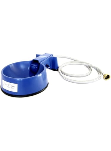The Easy-Clean Auto-Fill Water Bowl With (5-Foot) Long Stainless Steel Hose