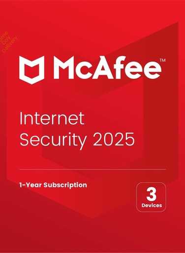 McAfee Internet Security   3 Devices 1 Year   2025   Digital License