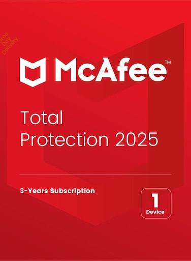 McAfee Total Protection   1 Device 3 Years   2025   Digital License