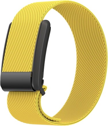 SPECTON Nylon Replacement Band Compatible with Whoop 4.0 Band   3.0 Stylish &amp; Affordable Replacement Strap   Comfortable &amp; Easy to Use Wristband - YELLOW