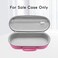 RLSOCO Airwrap Travel Case for Dyson Airwrap,Storage Airwrap Only for easy travelling - Pink   Shockproof, Dustproof, With Wrist   Compact Design with YKK Zipper &amp; Scratch Protection