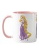 Piece Printed Rapunzel Mug White &amp; Pink