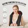 Cordless Shiatsu Neck Massager, Back and Shoulder Massager with Heat, Deep Tissue 4D Kneading Back Massage for Neck, Back &amp; Shoulder Relaxation, Home, Office, Car Use, Black