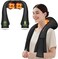 Cordless Shiatsu Neck Massager, Back and Shoulder Massager with Heat, Deep Tissue 4D Kneading Back Massage for Neck, Back &amp; Shoulder Relaxation, Home, Office, Car Use, Black