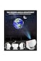 HD galaxy projector with 12 discs, 360&deg; rotation, timer &amp; easy controls&mdash;perfect for kids' rooms.