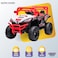 Lovely Baby LB 3090E Kids Battery Operated Ride-On Car/Jeep with EVA Wheels, 12V7AMP, 100% Assembled, Ages 1-4 Years - Red