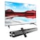 55-Inch 4K UHD QLED Smart TV, Quantum Dot Display, HDR10, 60Hz, Google TV, + 2.0 Channel Soundbar 30W, HDMI ARC, Bluetooth, USB, MP3, FM, 55APRO2025+SOUNDBAR Black