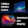 55-Inch 4K UHD QLED Smart TV, Quantum Dot Display, HDR10, 60Hz, Google TV, + 2.0 Channel Soundbar 30W, HDMI ARC, Bluetooth, USB, MP3, FM, 55APRO2025+SOUNDBAR Black