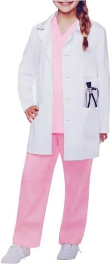 Colorland- Lab Coat Costume For Kids,(4-5 Years)