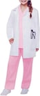 Colorland- Lab Coat Costume For Kids,(4-5 Years)