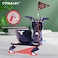 Coolbaby Mini 36V Electric Drifting Scooter with Bluetooth Music and Lights 360 Degree 3 Wheel Drifting Scooter Adjustable Telescopic Length-Dp3S