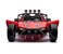 Colorland Super Slash Monster Car 24V Red 6668El