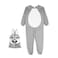 Fancy Land Rabbit Costume (2-3 Years, Silver)