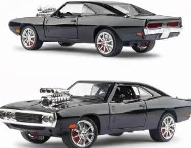 Pullback Die-Cast Dodge Charger 1:24 Dc24332