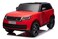 Colorland - Licensed Range Rover Kids Ride On Car,12V14Ah+ 4 Motor Ride On Car 2-Seater Rubber Tire Lether Seat,Remote Control with LED Lights Electric Car For Kids, Red