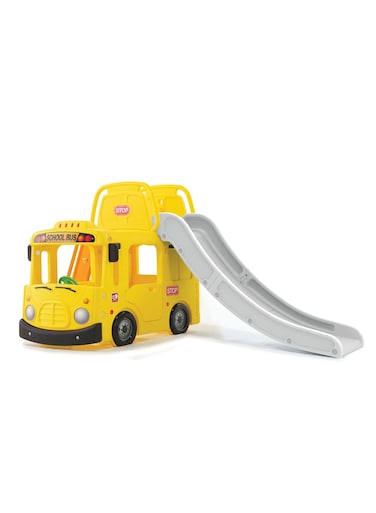 YaYa Little School Bus 3in1 Slide Playset Yellow Y2130