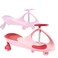 Dorsa-Twist and Turn Ride-On Swing Car with Light-Up Wheels For Kids (Pink)