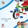 Mogoo Cocomelon Playtime Kids Tricycle with Pedals, Parental Push Handle, Safety Bar, Foldable Canopy, and Toy Basket &ndash; Toddler Bike For 10 Months To 5 Years &ndash; Baby Cycle with Steering Control, Gift