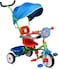 Mogoo Cocomelon Playtime Kids Tricycle with Pedals, Parental Push Handle, Safety Bar, Foldable Canopy, and Toy Basket &ndash; Toddler Bike For 10 Months To 5 Years &ndash; Baby Cycle with Steering Control, Gift