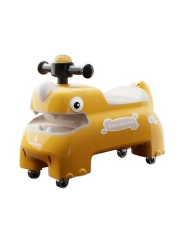 Bebehaha Kids Dinosaur Ride On Yellow MN039