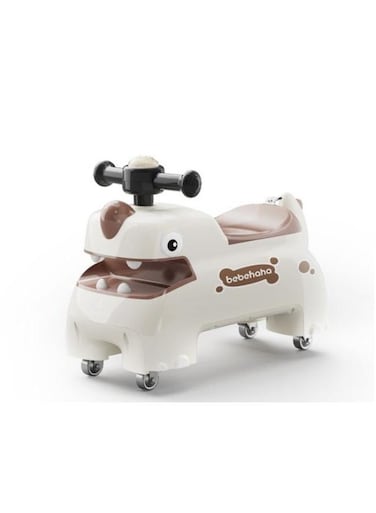 Bebehaha Kids Dinosaur Ride On Beige MN039