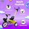 Lovely Baby Kids Tricycle Lb 475H For Toddlers 1-3, Baby Balance Bike with Pedal Conversion, Steel Frame, Parent Push Handle, Lightweight 4.3Kg Trike For Boys and Girls, Fully AssembLED (Orange)