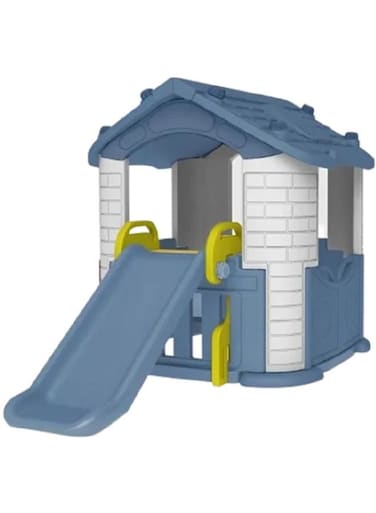 Play House With Slide Blue CHD-801