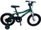 Colorland Whimsy Classic 16-Inch Bicycle For Kids - Green Bike with Training Wheels, Basket &amp; Bell , Stylish Pedal Cycle For Boys and Girls Ages
