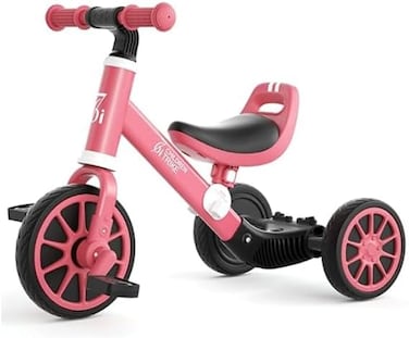 Kids 3-In1 Trike Pink Lb-152