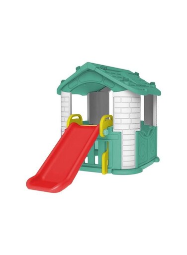 Play House With Slide Green CHD-801