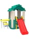 Happy Play House with Slide &amp; Table and Chair Green CHD-805