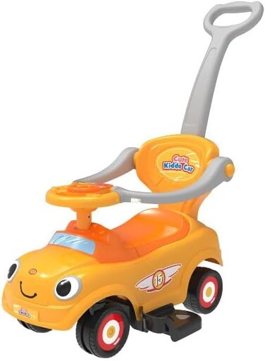 Colorland - Cute Kiddo Ride-On Car For Kids (Yellow)