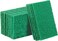 Handler Green Medium Duty Cleaning Pads - Medium Duty Kitchen Scrub Sponges, Scouring Pads for Washing Dishes, Bathroom, Restaurant Cleaning Sponge, Household General Cleaning (Pack of 40)