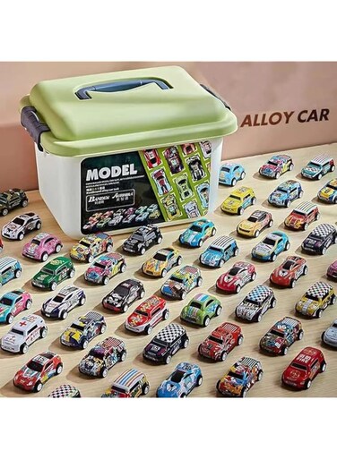 30 Pack Pull Back Toy Cars, Mini Die-Cast Race Cars Vehicles Bulk, Party Favor Cars Toys, Goodie Bag Stuffers, Pinata Fillers, Teacher Treasure Prize Box Toys for Boys Girls Toddlers 2,3,4,5 Years Old