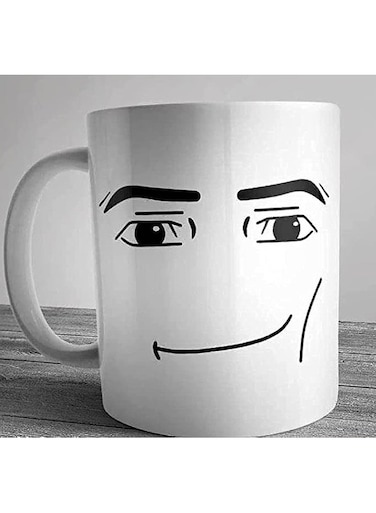 Your Wall D-Star Roblox Man Face Mug By Spoil Your Wall