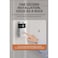 Smart Video Doorbell with HD Camera, Two-Way Audio, Night Vision and Wireless Chime, White